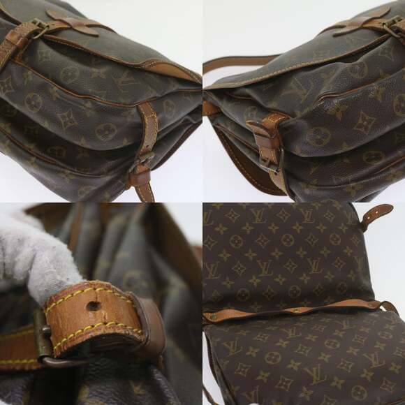 LOUIS VUITTON Monogram Saumur 30 Shoulder Bag M42256 - Picture 11 of 13